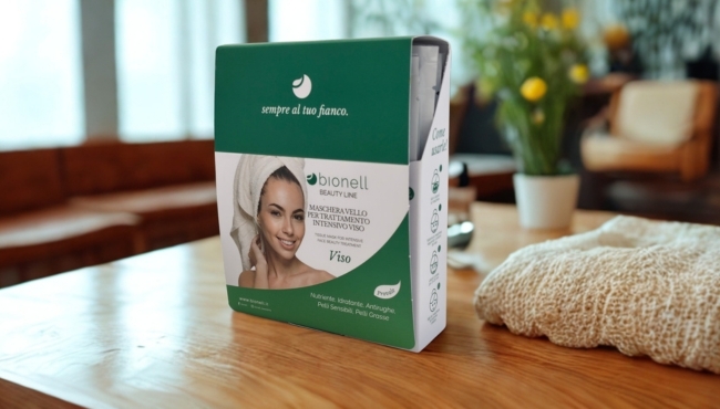 Bionell | Maschera Vello per Trattamento Intensivo Viso, 6x30ml